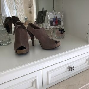 Pedro Garcia suede sling back heels